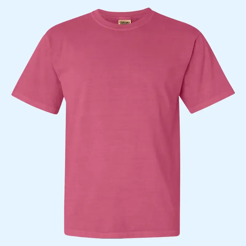 Comfort Colors Short Sleeve T-Shirt Menswear Top Tshirt