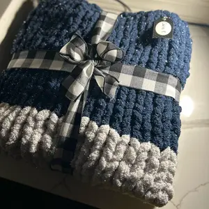 Chunky Knit Blanket