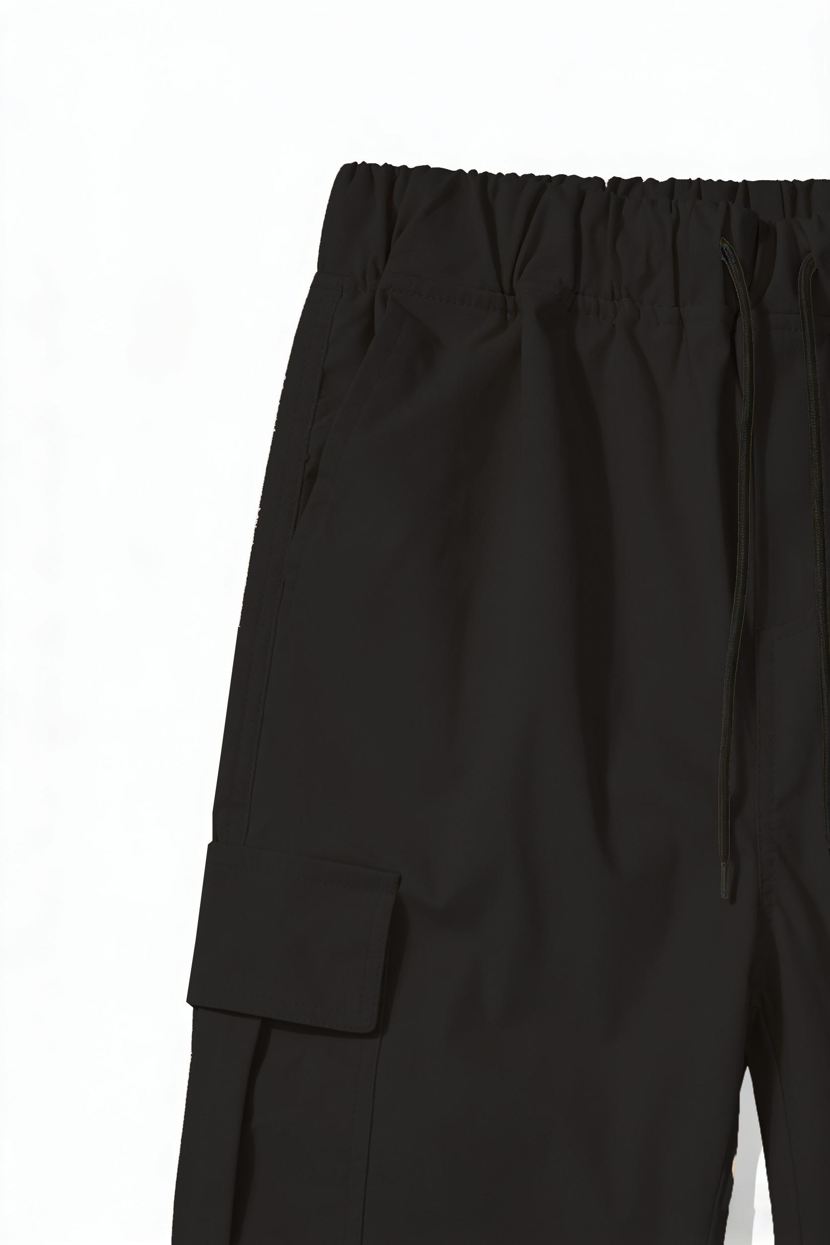 Men’s cargo jogger long pants, available in packs of 2 or 3 — drawstring elastic waist, multiple pockets, versatile athletic casual trousers