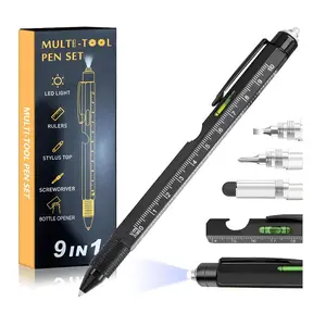 9-in-1 Multitool Pen Gadget - The Ultimate Father's Day Gift for Dad & Husband