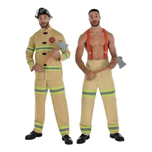 Men's Firefighter Classic Uniform Costume Men's Firefighter Classic Uniform Costume