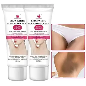 2-piece underarm care cream, containing vitamin C, niacinamide, and snow grass, with a hypoallergenic formula designed for light beige, underarms, and buttocks - gently improves skin tone and locally brightens, personal care product, beauty product