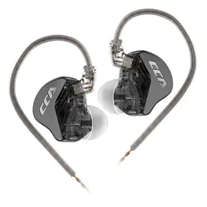 CCA CRA in-ear Monitor Earphone, Ultra-thin Diaphragm Dynamic Driver IEM, Clear Sound & Deep Bass, Wired Earbuds with Mic and Tangle-free Removable Cord, Audio, High Quality Headphones