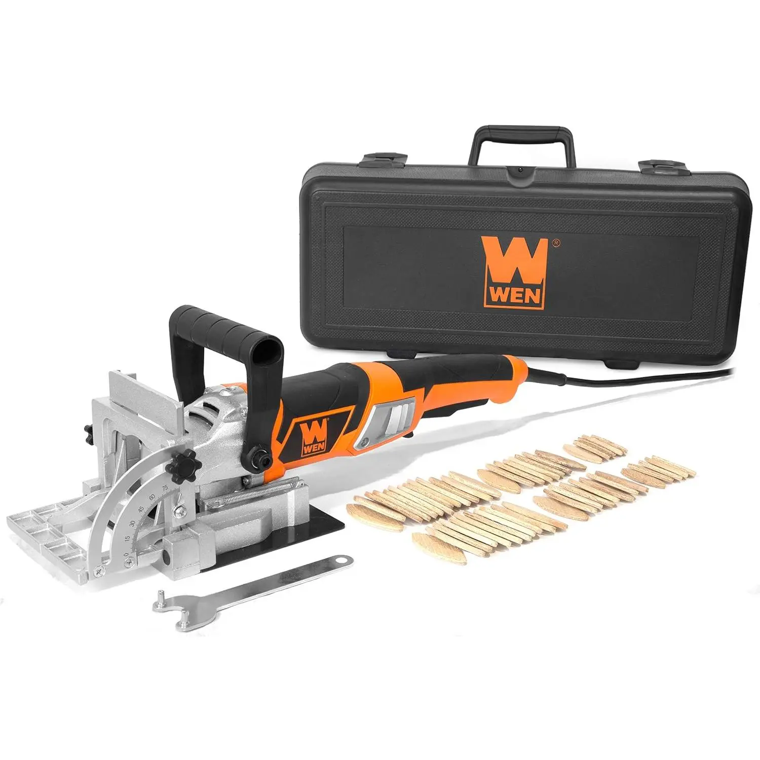 JN8504 8.5-Amp Plate and Biscuit Joiner with Case and Biscuits