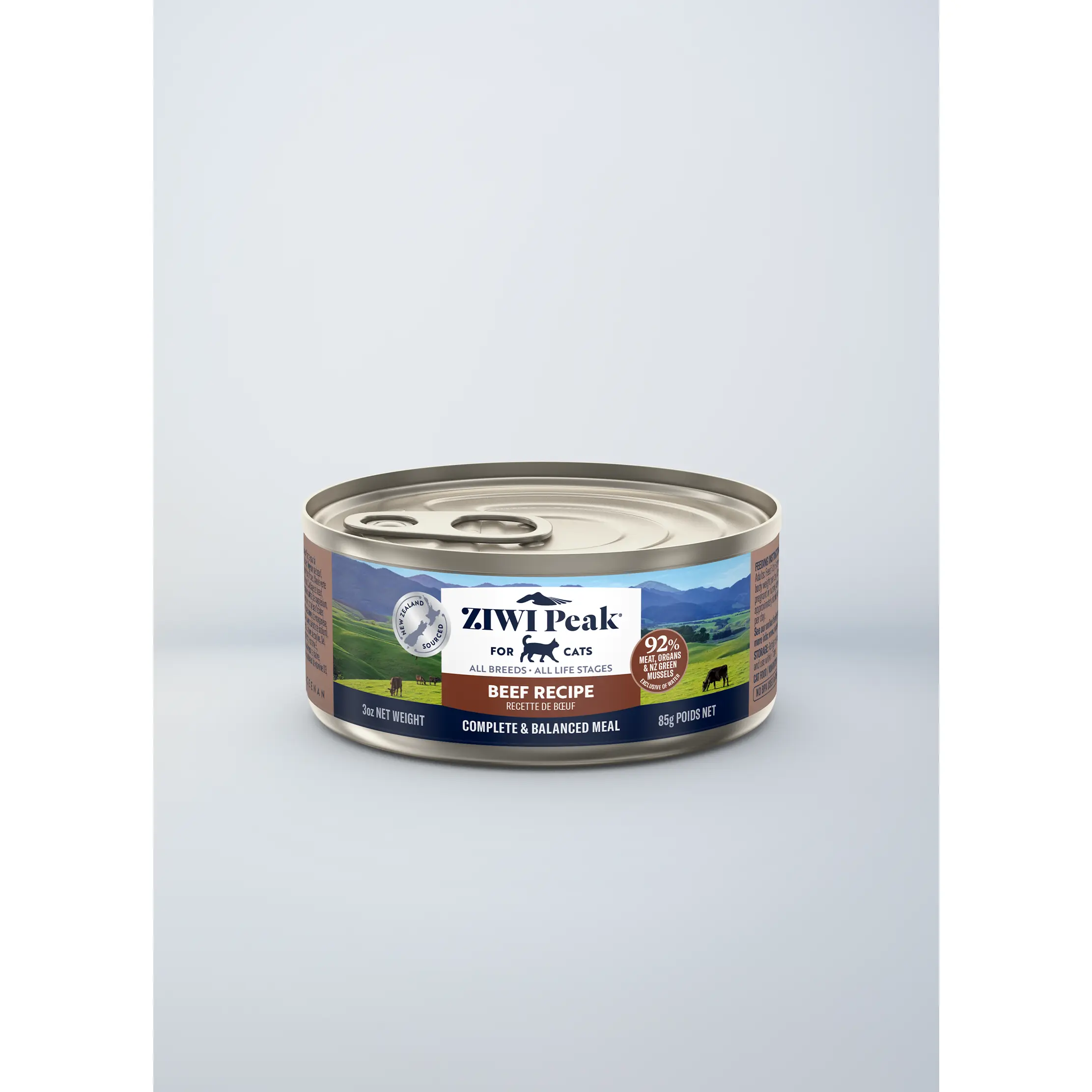 ZIWI Peak Original Canned Wet Beef Recipe for cats