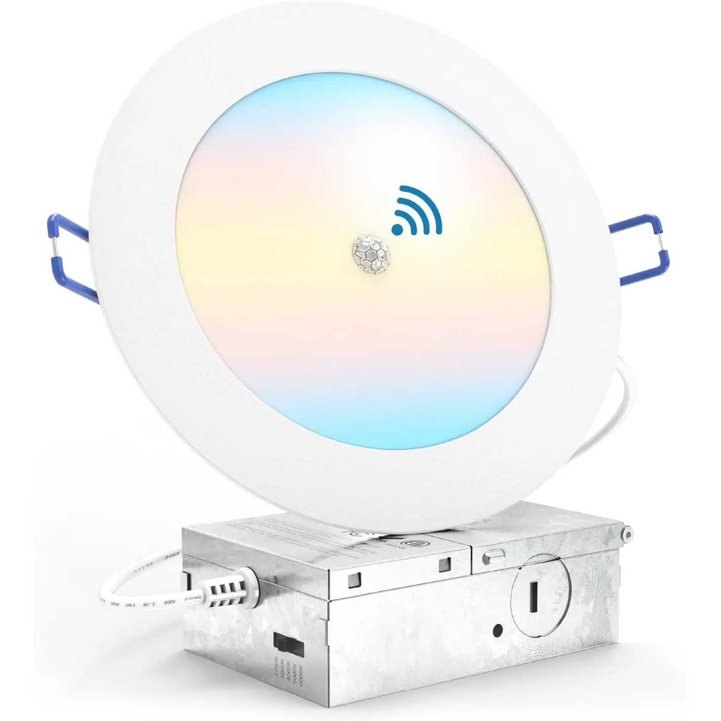 Sunco Recessed Lighting 6 Inch, with Motion Sensor, 5CCT, 14W, Slim
