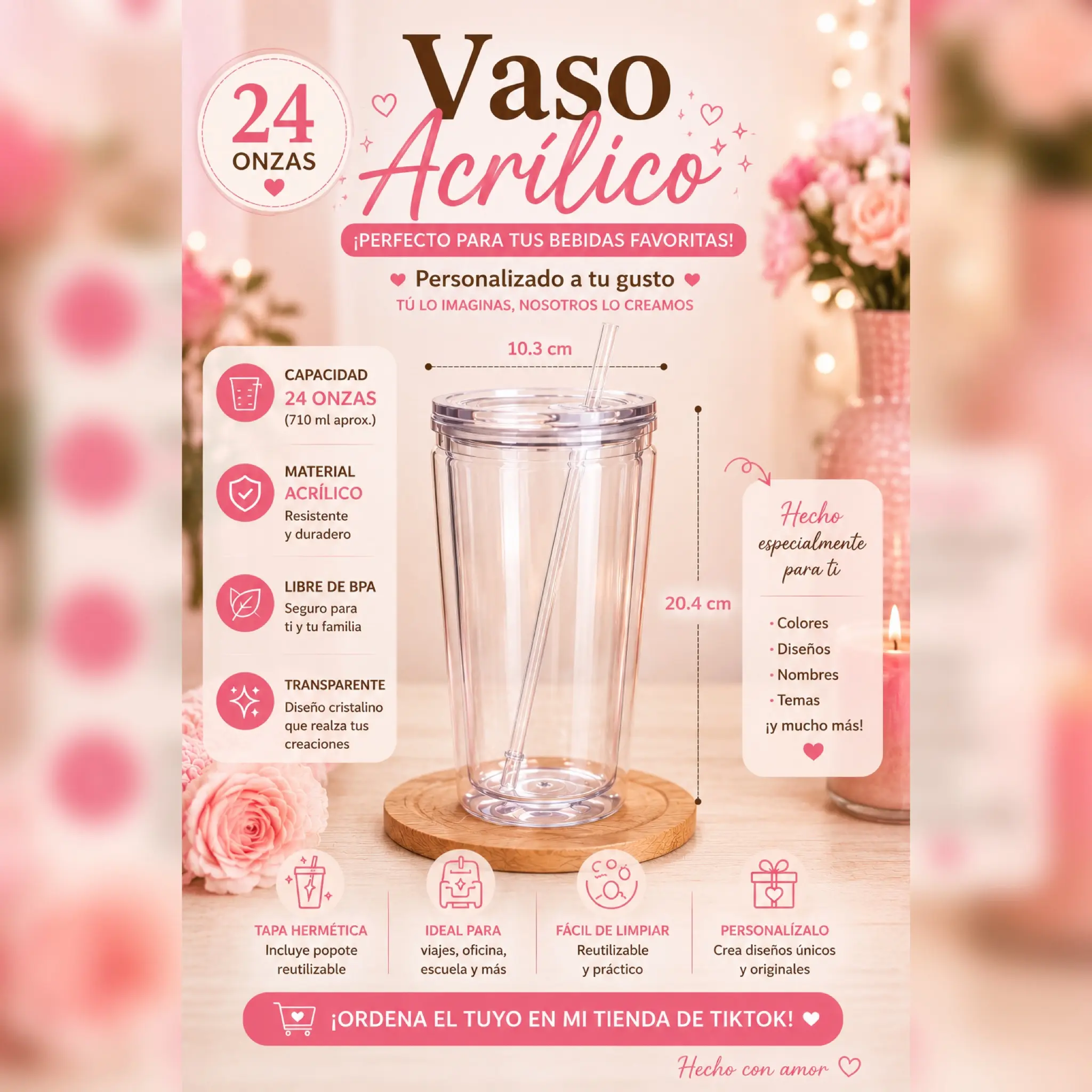 Vaso personalizado