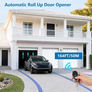 Portable installation of rolling shutter door motor, garage rolling shutter door machine, store door opener, door closer 350N YHDO-III with photoelectric switch, remote control