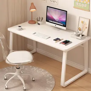 【Black Friday】Modern Simple Style Desk for Home Computer Desk  Office,Small Writing Table Study Corner Work Desk for Bedroom