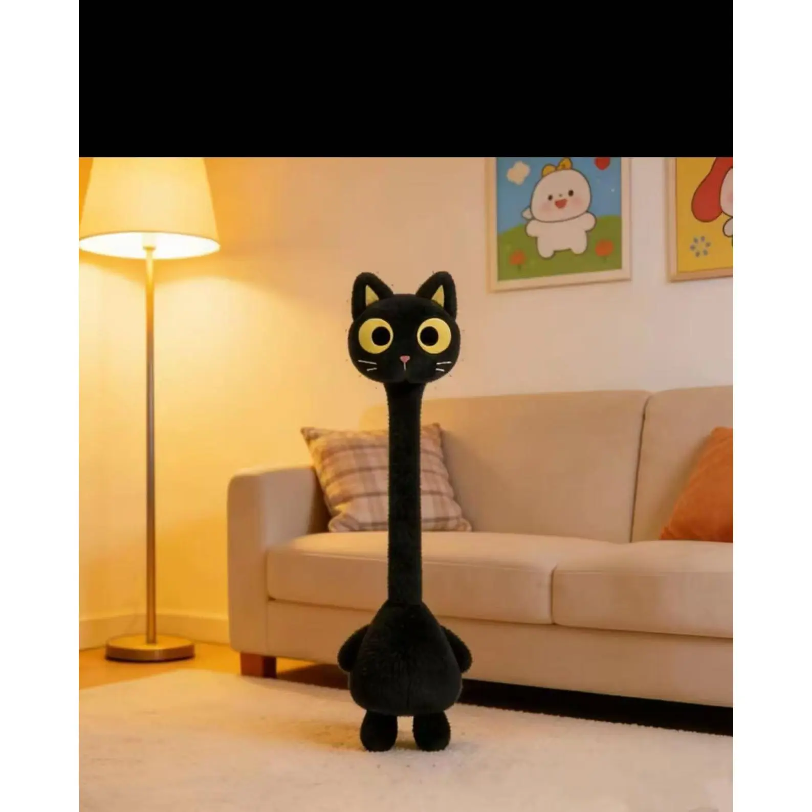 40Cm big-eyed cat