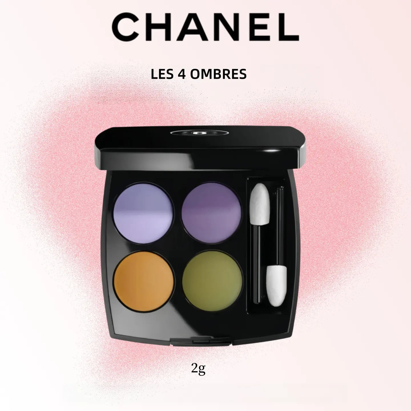Chanel Les 4 Ombres Eye Shadow Palette with 4 Shades and Applicator 2g