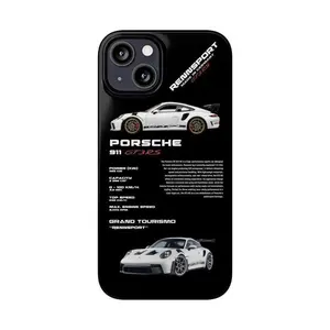 Porsche 911 GT3 RS Phone Case- A luxury car cover for iPhone 11-16 & Samsung Galaxy- Durable and Protective- Gift for car enthusiasts- automotive accessories- elegant design