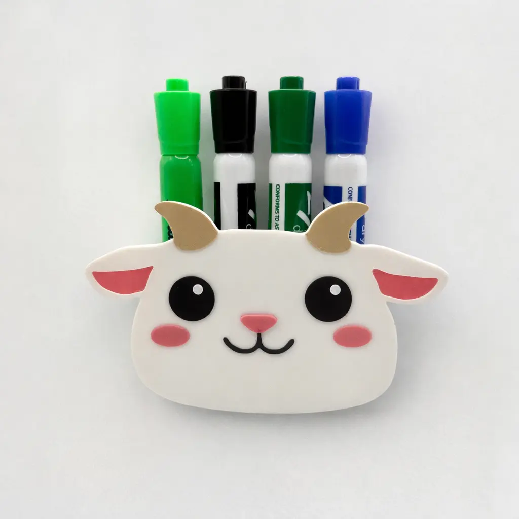 Goat Magnetic Marker Holder  | Whiteboard Organizer for Teachers