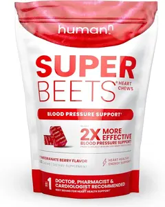 humanN Super Beets for blood pressure support