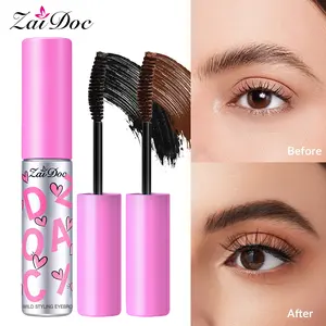 Zaidoc Two-Tone Eyebrow Tint , A Long-Lasting, Waterproof, and Sweat-Resistant,Hair Color Kit