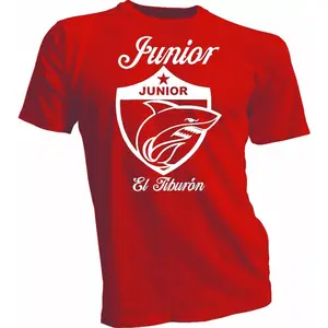 Junior de Barranquilla Colombia Soccer Men's T-Shirt Tiburon