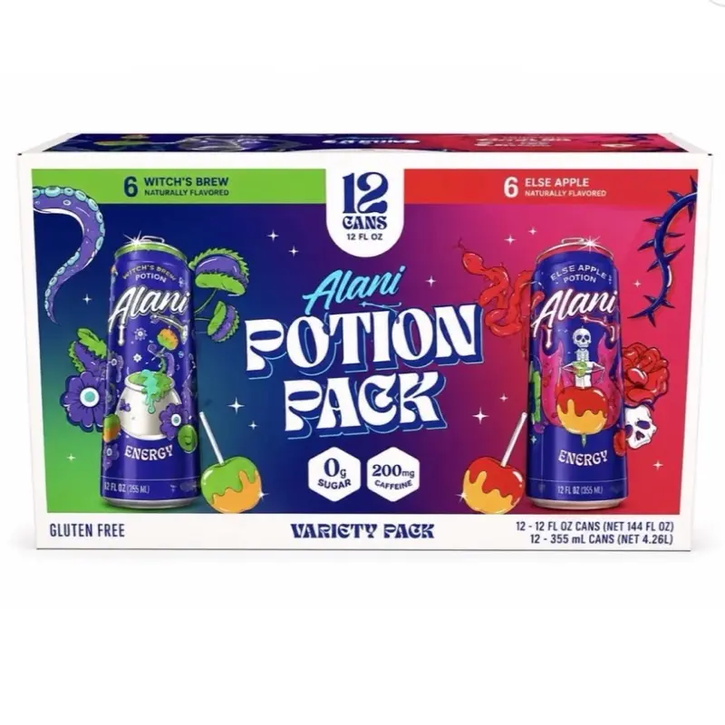Alani Nu Potion Energy Drink Pack, 12-Can Bundle