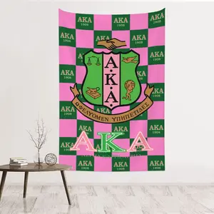 Aka Sorority Gifts For Women Tapestry Gifts for Women Men Paraphernalia Sorority Merchandise Merch Stuff Flag Print Wall Hanging 3d Printed Art Tapestry Gifts for Women Men Paraphernalia Sorority Merchandise Merch Stuff Home Decor 60x40 Inches