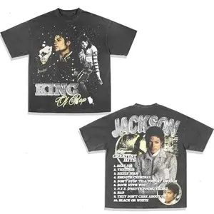 Vintage T-Shirts, Sweatshirt & Hoodie "Michael Jackson" Greatest Hits Tee - Vintage Bootleg