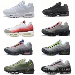95 men's and women's couples shoes heightened and shock-absorbing comfortable sports shoes breathable and versatile trendy casual running shoes