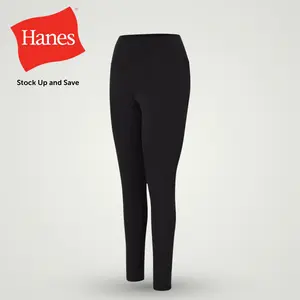 Hanes Cool DRI® Women’s Legging, 3-Pack, Moisture-Wicking Performance
