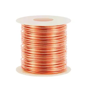 20 Gauge 0.8 mm 328 Feet 1 Pound 99.9% Dead Soft Copper Wire for Electroculture Gardening, Jewelry Making, Beading, Science Projects, DIY Artwork
