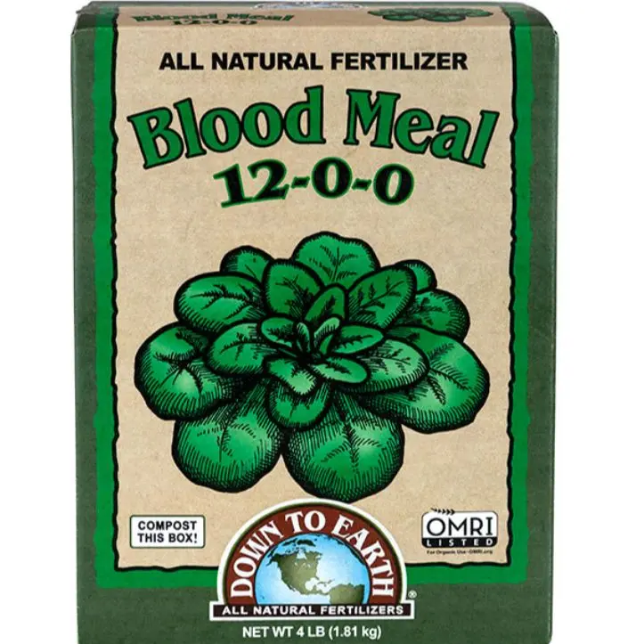 Down To Earth Blood Meal OMRI Certified Organic For Planting and Gardening