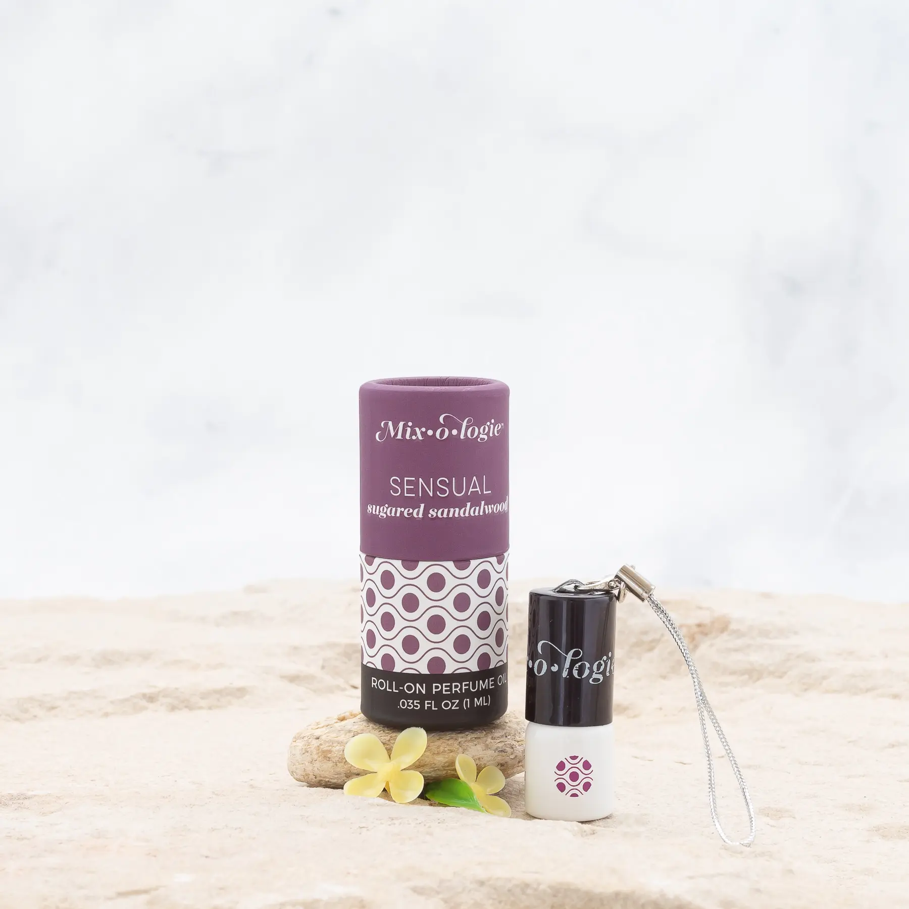 Sensual (sugared sandalwood) - Keychain Mini Rollerball Perfume (1 mL)