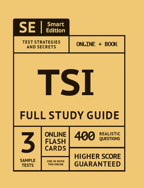USED-Tsi Full Study Guide: Complete Subject Review for the Texas Success Initiative Assessment with Video Lessons, 3 Full Practice Tests Online + by Smart Edition (Paperback)