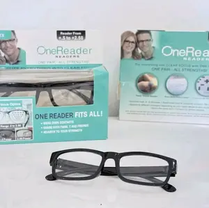 Flex-Focus Reading Glasses with Auto Focus Lens and Glare Protection, 4 Styles Available