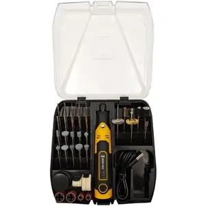 Resin Drill 3D Printed Resin Cured Sanding and Polishing Tool Kit, Mini Tepy-C Cordless Electric Rotary Sander with 57 Attachments for Drilling, Sanding and Polishing 3D Printed Resin Models