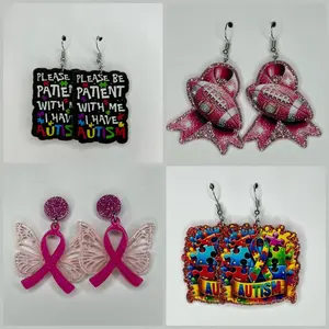 Awareness earrings