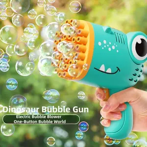 Boys Toys for 3 Year Old Bubble Gun Machine, Handheld Bubble Maker, Kids Toys Birthday Gifts for 3 Year Old Boys Girls Valentines Easter Outdoor Toys with Bubble Solution