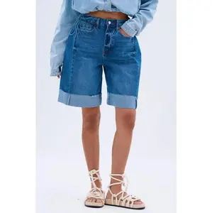 GONE BAD DENIM BERMUDA SHORT
