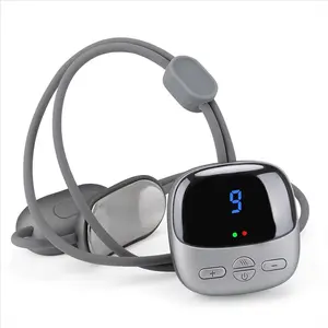 Hands-Free Neck Massager with Heat - Portable Wearable for Shoulder & Cervical Massager at Office & Home