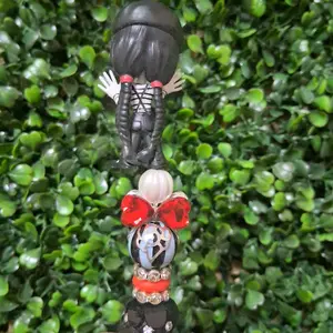 beaded character pen