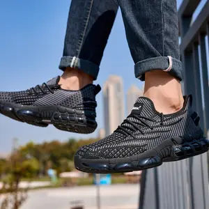 Mens Steel Toe Sneakers Lightweight Safety Shoes Casual Work Footwear Comfortable Walking Shoes kevlar Puncture Proof Composite Toe Closed Runner