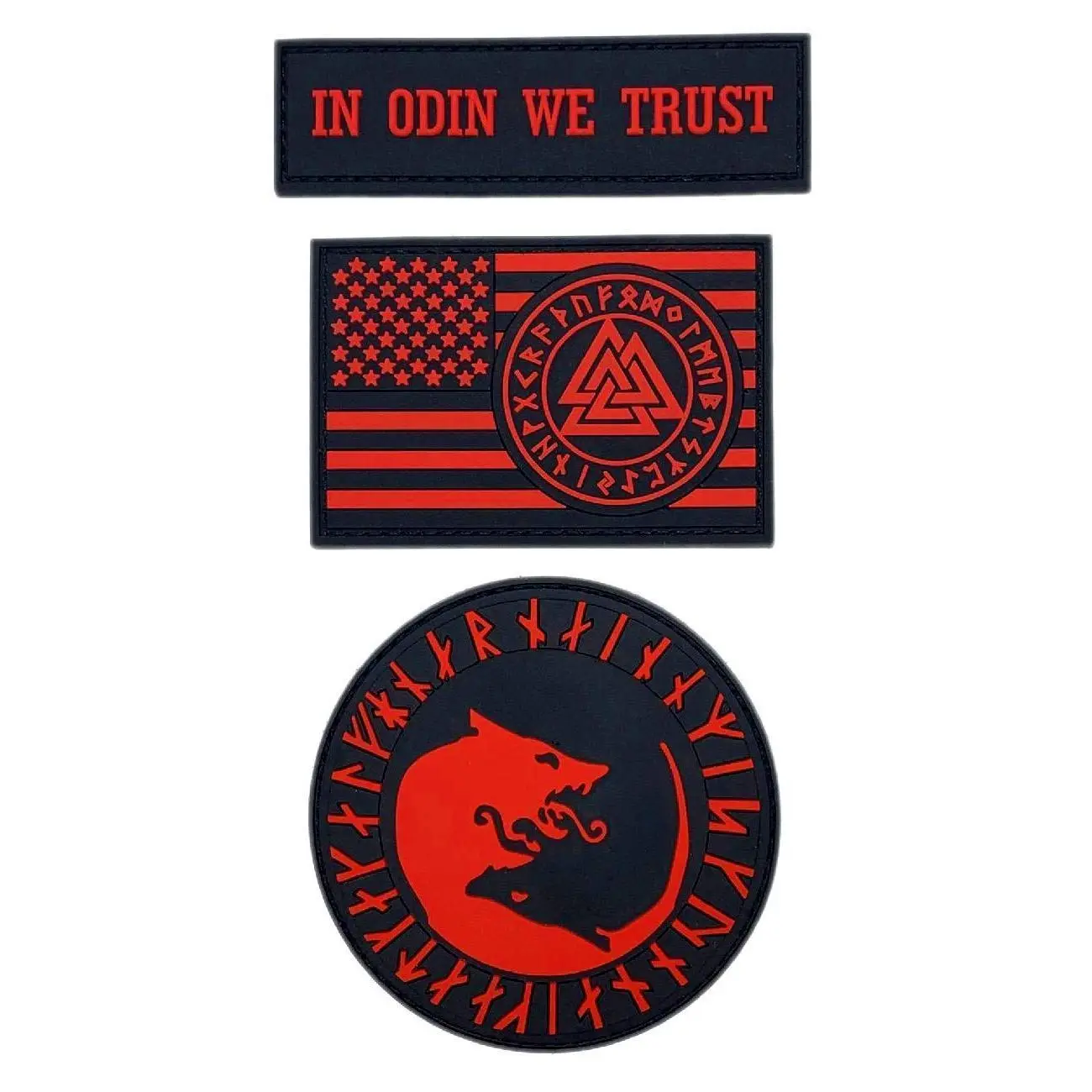 Ticket to Valhalla Admit One Vikings See You Valhalla Hook Patch (PVC)
