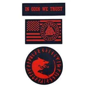 Ticket to Valhalla Admit One Vikings See You Valhalla Hook Patch (PVC)