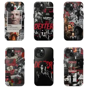 Dexter Phone Case, 6 Designs of Tough Phone Cover For iPhone 17 16 15 14 13 12 11 Pro Max Plus Air & Galaxy S22 23 24 25 The Best Halloween Gifts Fans Phone Case Cover