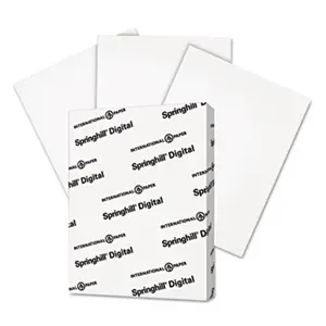 Sgh  Digital Vellum Bristol White Cover- 67 lb.- 8.5 x 11- White- 250 Sheets-Pack
