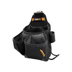 1pc TOUGHBUILT TB-CT-02 Framer Pouch with ClipTech, Durable Polyester Tool Belt with Multiple Pockets