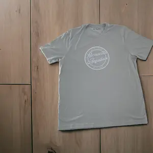 Rassiocillio Anguilowi poly blend large logo tee Crew Neck