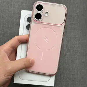 Luxury Ultra Slim Matte Transparent TPU Case For iPhone 17 Air 16 E 15 14 13 12 11 Plus Pro Max Soft Simple Large Window Cover