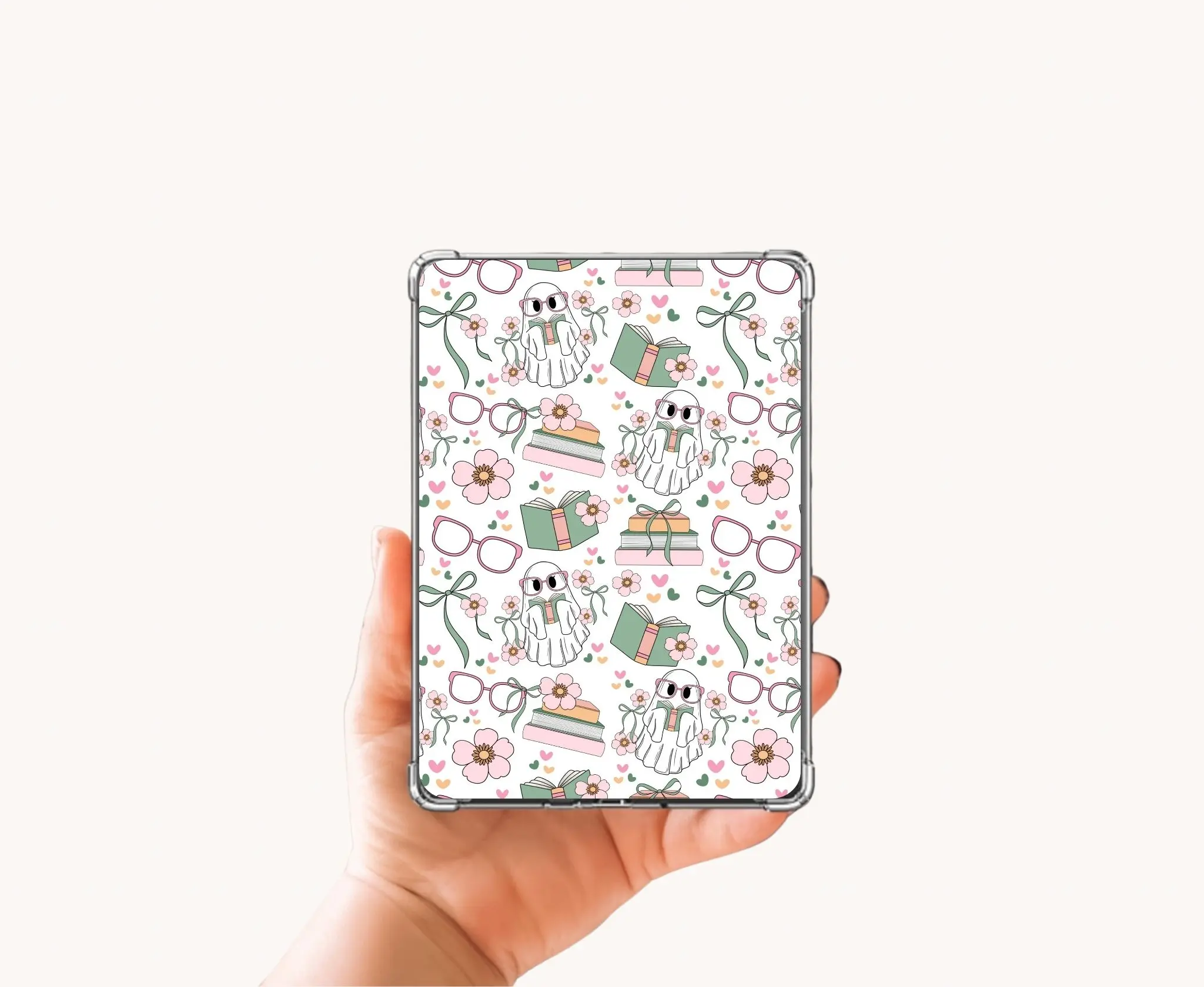 Ghost Girlie Kindle E-Reader Case Insert