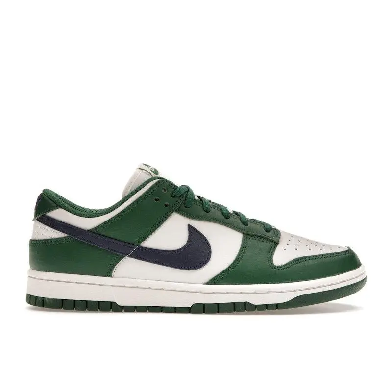 Nike Women's Dunk Low Retro Gorge Green Midnight Navy, from StockX