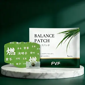 FVF Balance Patch,Breathable & Portable, 5pcs Heating Pad, Japanese Herbal Formula