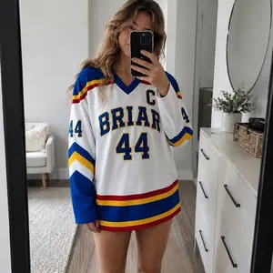 Briar University Hockey Jersey, Graham 44 Off Campus Shirt, Hockey Romance Apparel, Personalized Hockey Jersey 000 EVO