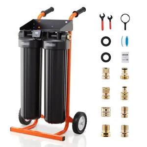 VEVOR Deionized Water System for Car Wash, Spotless Car Wash Water System with 2 x 4L DI Resin & TDS Meter, Portable Sport-Free Water Deionizer Filter for Cars RVs Motorcycles Windows