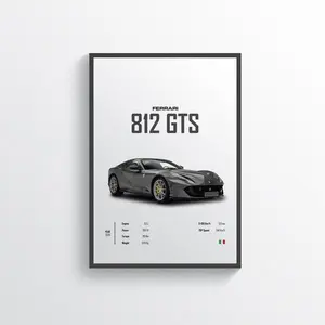 Ferrari 812 GTS Poster